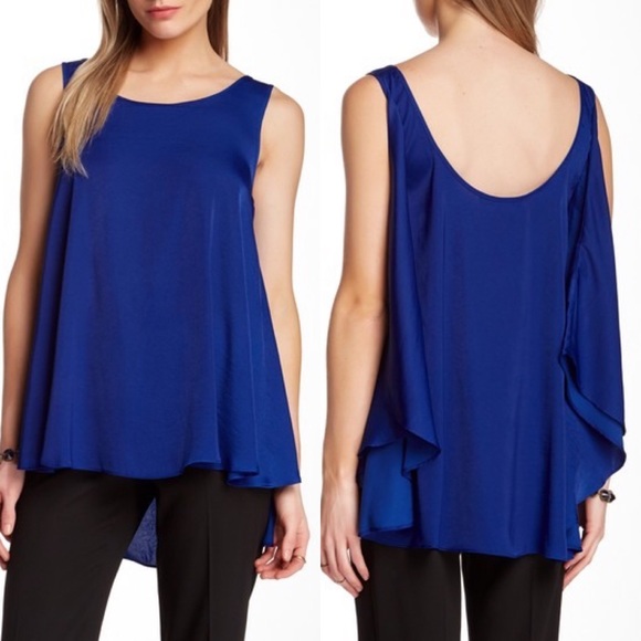 BCBGMaxAzria Tops - BCBGMAXAZRIA Jadine Woven Sleeveless Blouse Small